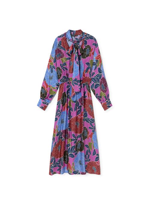 Lola Casademunt Kjole  navy / æble / lilla / burgunder