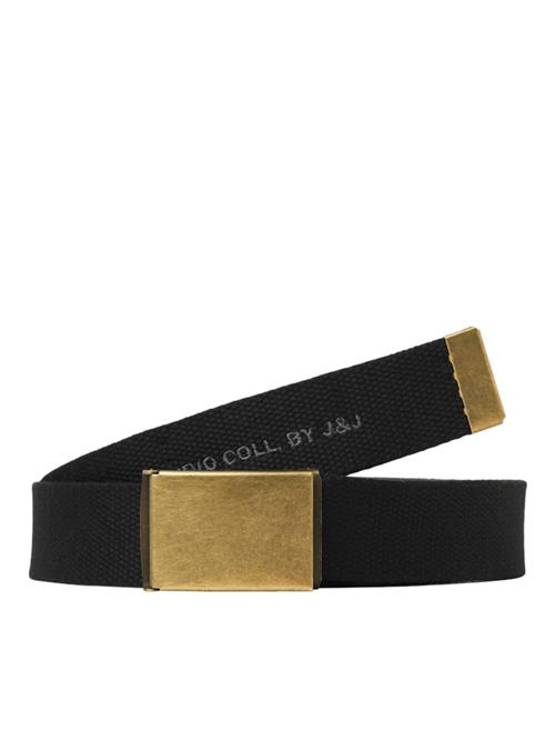 JACK & JONES Bælte 'JACHIMEJI'  guld / sort