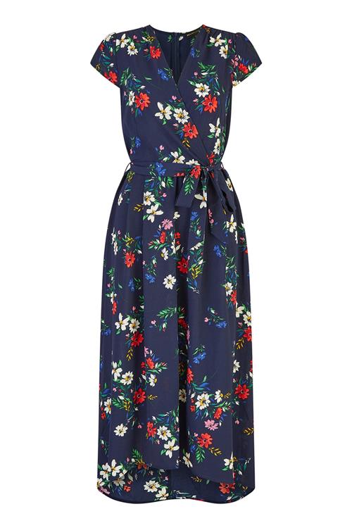 Mela London Kjole  navy / blandingsfarvet