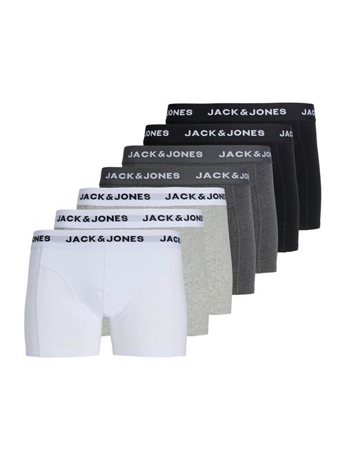 JACK & JONES Boksershorts  mørkegrå / grå-meleret / sort / hvid