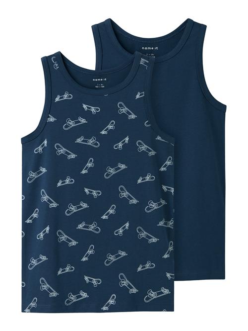 NAME IT Undertrøje  marin / hvid