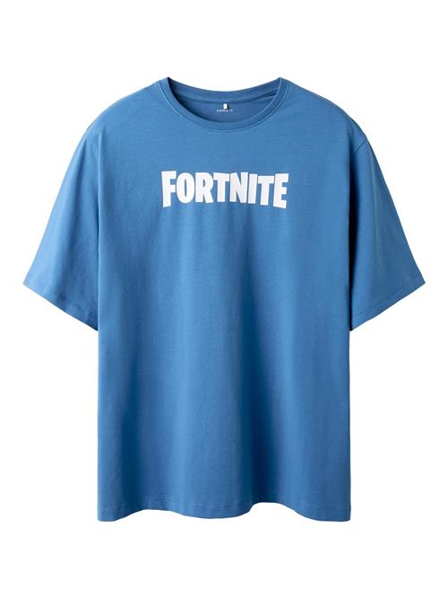 NAME IT Shirts 'Fortnite'  azur / hvid
