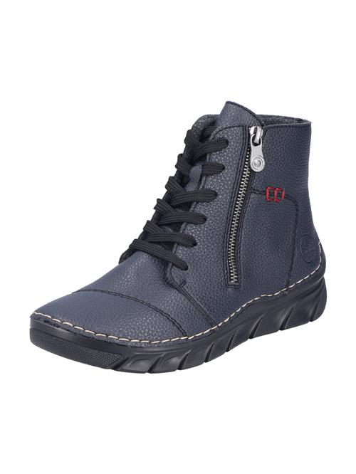 Rieker Snørestøvletter  mørkeblå