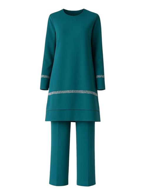 fashionshowcase Buksedragt 'NEVRA'  petroleum