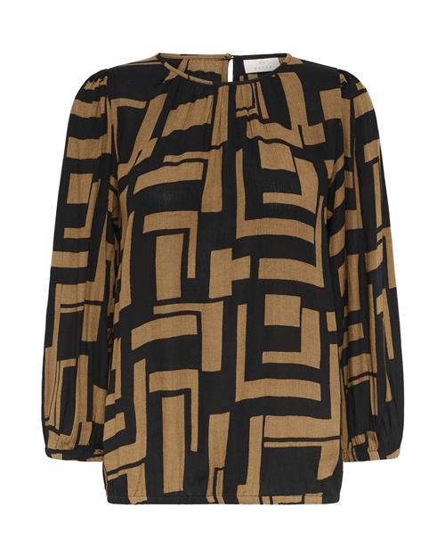 Kaffe Bluse 'Lorina Amber'  brun / sort
