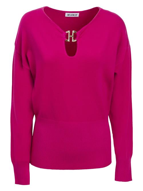 Influencer Pullover  fuchsia