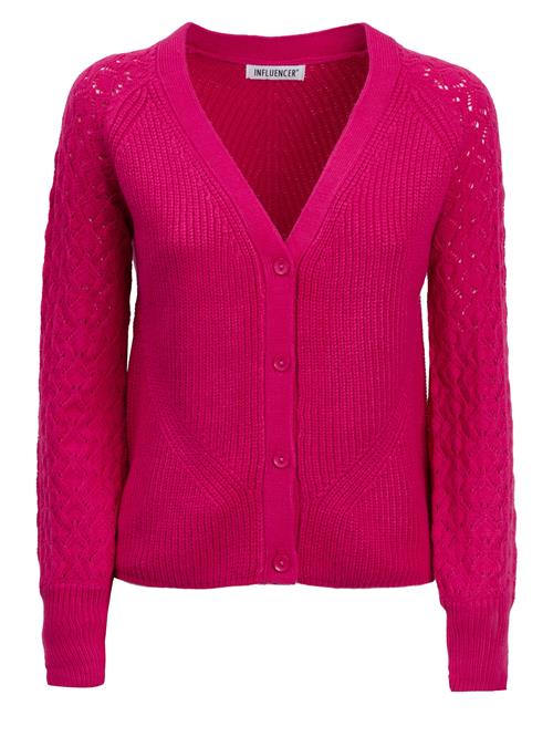 Influencer Cardigan  pink
