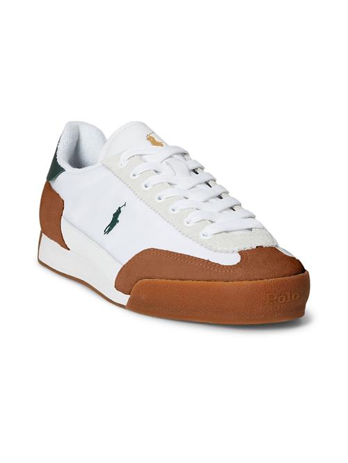 Polo Ralph Lauren Sneaker low 'HESTER PP'  lysebeige / mørkegrøn / hvid