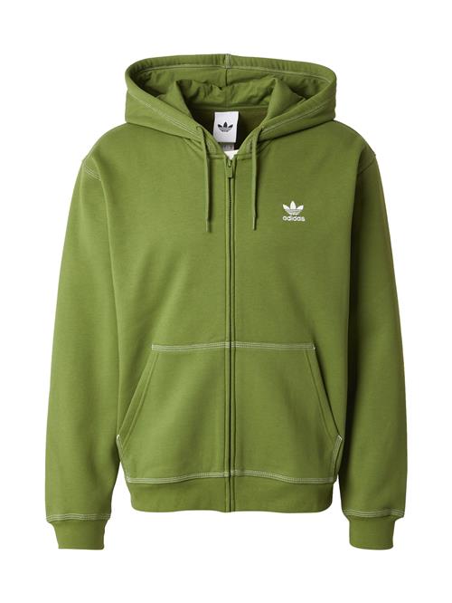 ADIDAS ORIGINALS Sweatjakke 'ESSENTIALS'  grøn