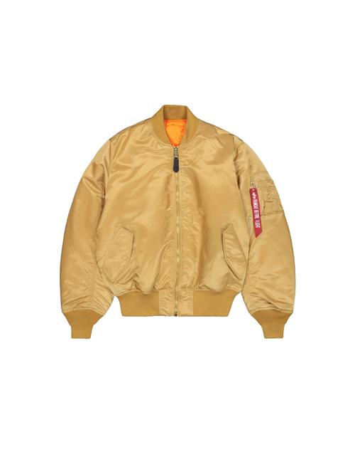ALPHA INDUSTRIES Vinterjakke 'MA-1 Heritage'  guld / orange / rød