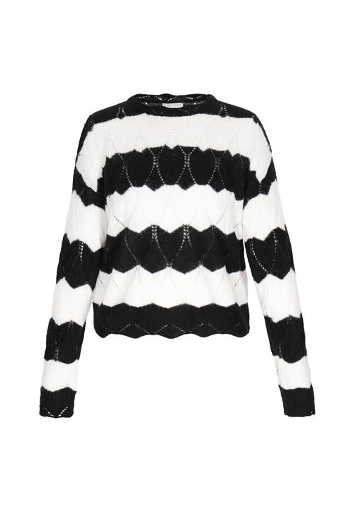 Usha Pullover  sort / hvid