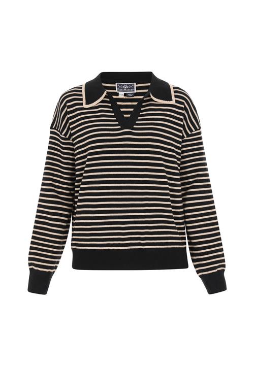 DreiMaster Maritim Pullover  beige / sort