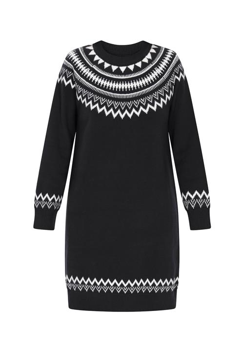 DreiMaster Maritim Kjole  sort / hvid