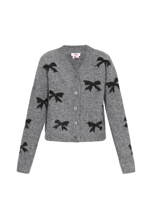 MYMO Cardigan  grå / sort