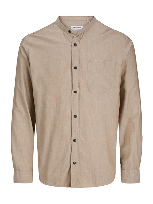 JACK & JONES Skjorte 'JJEBAND'  mørkebeige