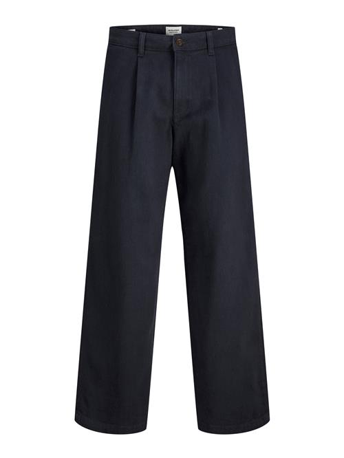 JACK & JONES Bukser med lægfolder 'JPSTBill Rhine'  navy