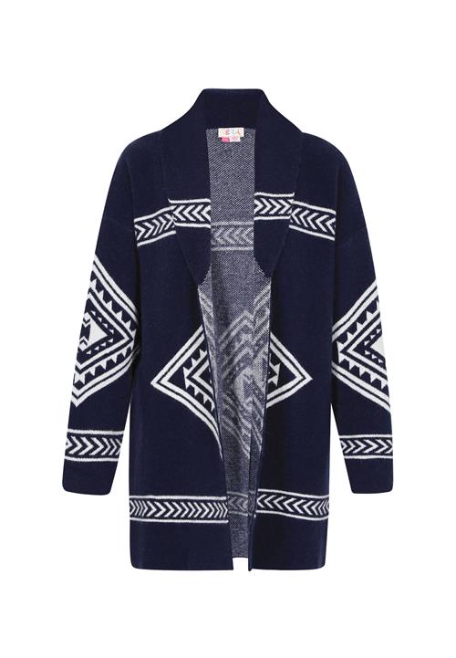 IZIA Cardigan  navy / hvid