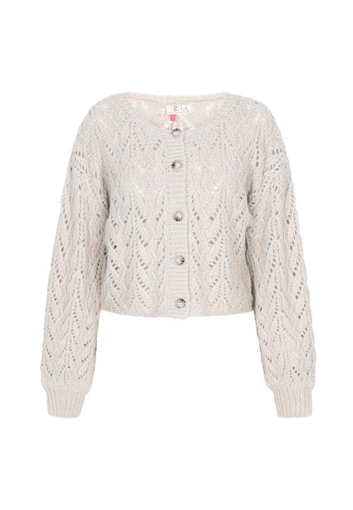 IZIA Cardigan  lysegrå