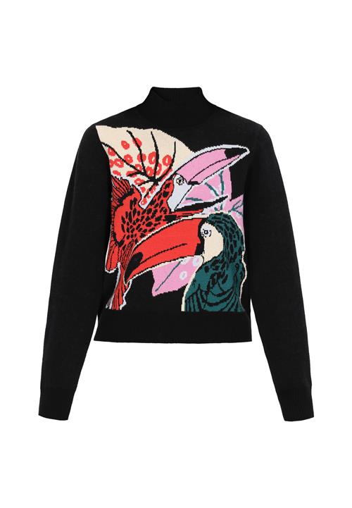 IZIA Pullover  beige / mørkegrøn / lyserød / rød / sort