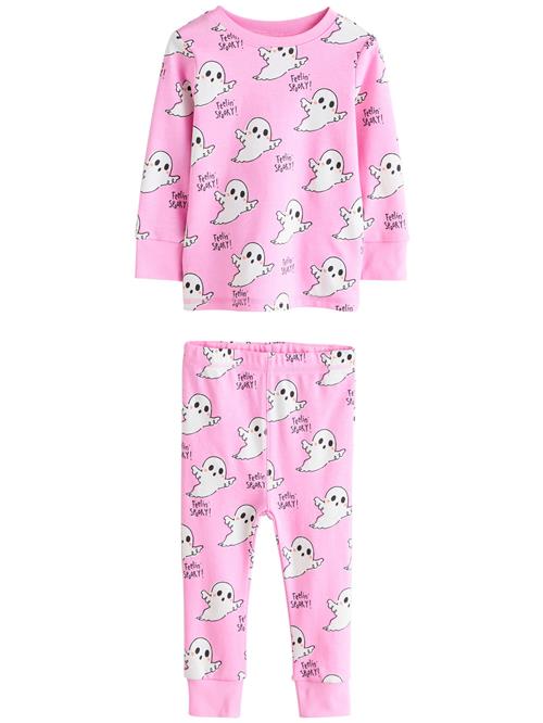 Next Nattøj 'Halloween'  pink / sort / hvid
