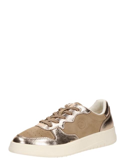 bugatti Sneaker low  camel / guld