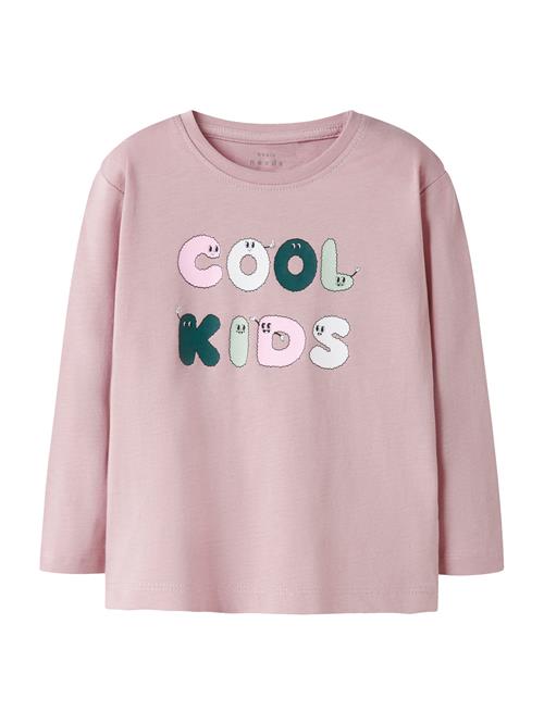 NAME IT Bluser & t-shirts 'NMFVEEN'  mint / mørkegrøn / lilla / hvid