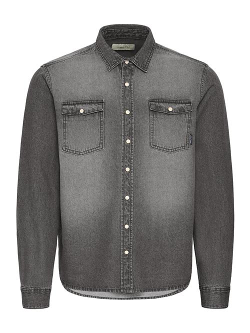 BLEND Skjorte 'BHDARGO'  grey denim