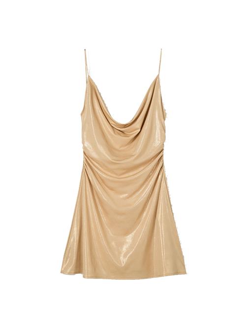 Bershka Kjole  guld