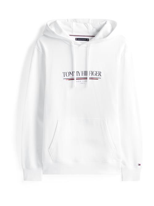 TOMMY HILFIGER Sweatshirt 'BRAND LOVE'  rød / sort / hvid