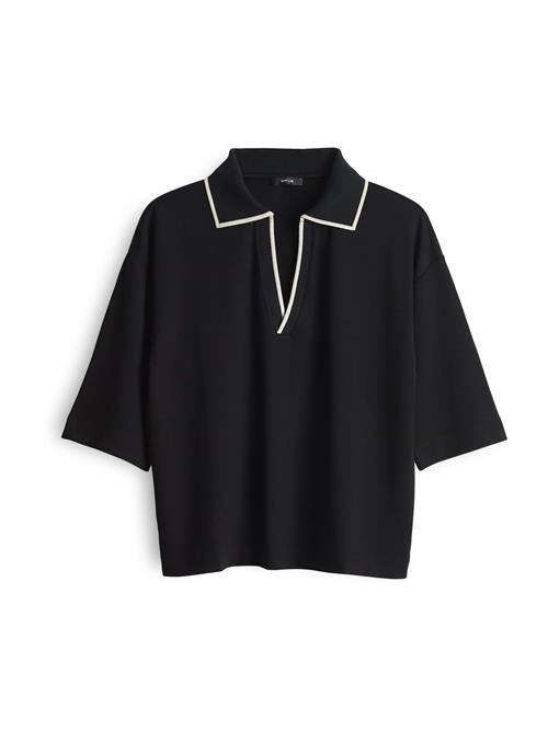 OPUS Shirts 'Soffice'  sort / hvid