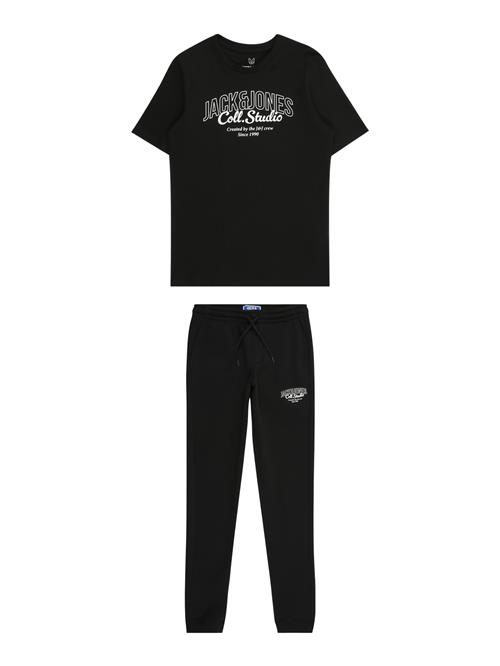 Jack & Jones Junior Sæt 'JJMAKOTO'  sort / hvid