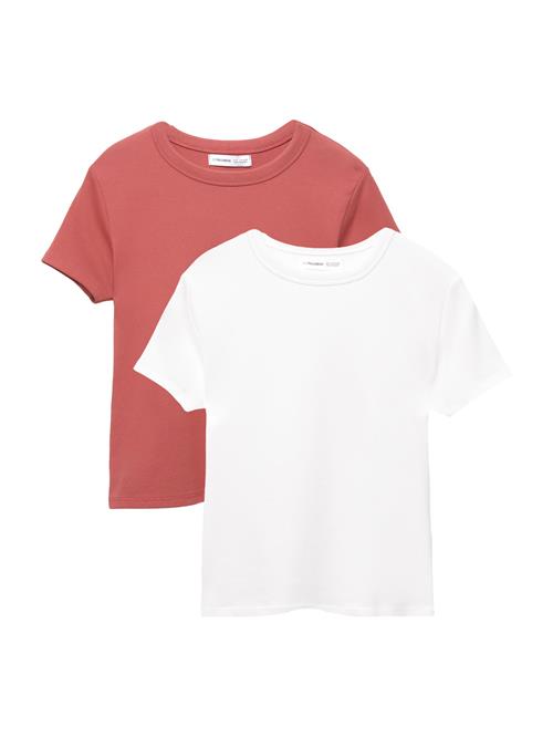 Pull&Bear Shirts  melon / hvid