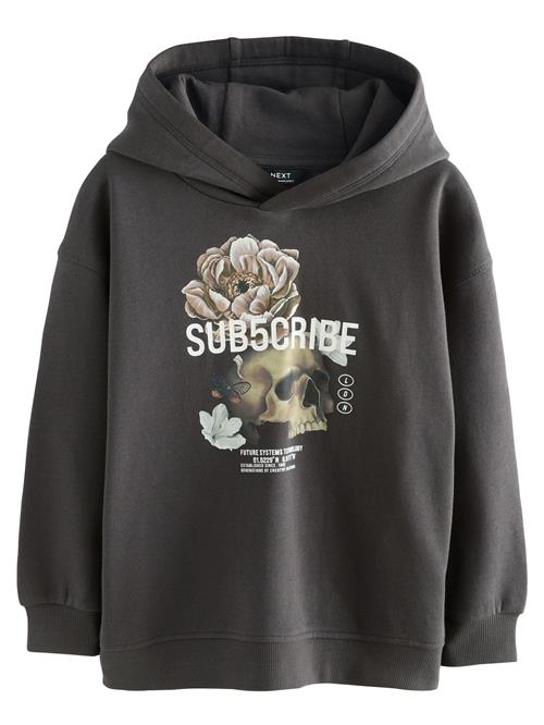Next Sweatshirt 'Subscribe'  taupe / antracit / pastelgrøn / offwhite