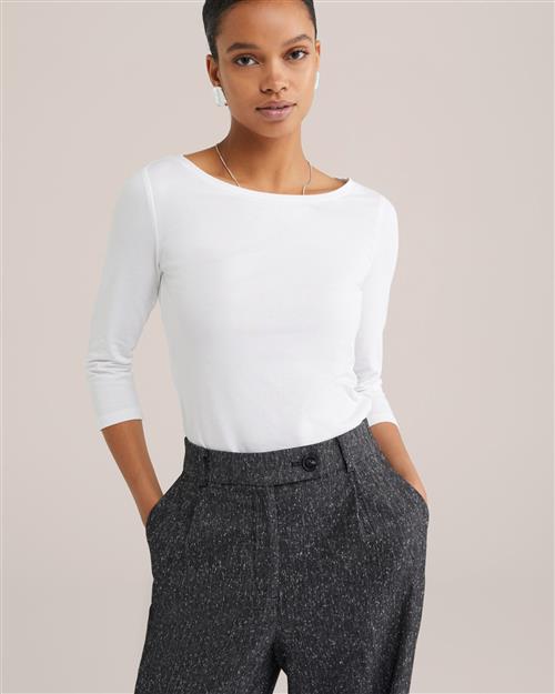 WE Fashion Shirts  sort / hvid