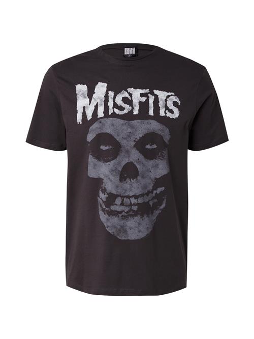 AMPLIFIED Bluser & t-shirts 'MISFITS'  antracit / lysegrå
