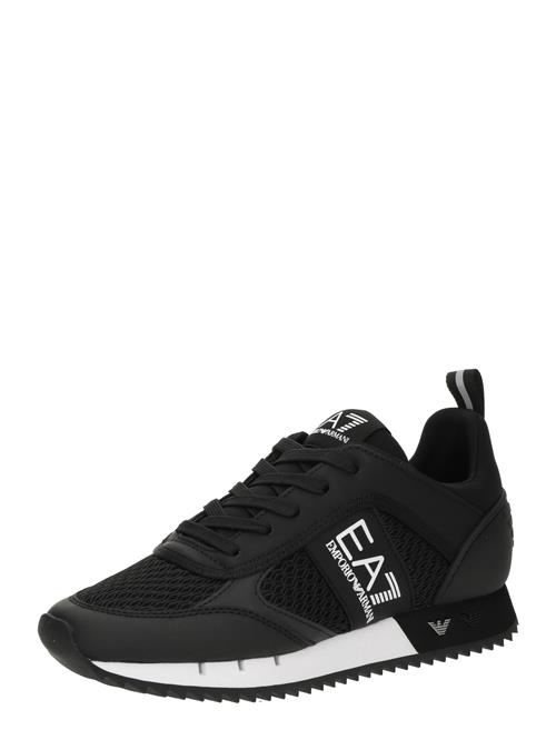 EA7 Emporio Armani Sneaker low 'BLACK WHITE'  sort / hvid