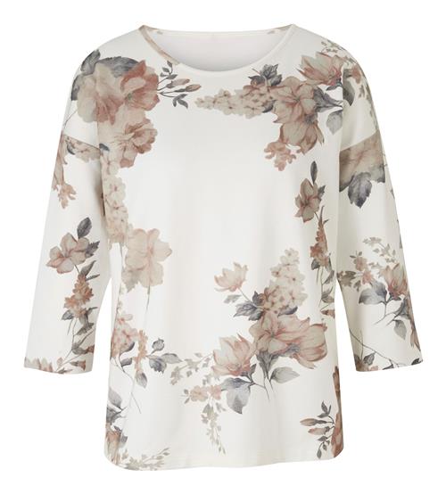 heine Shirts  røgblå / rosé / hvid