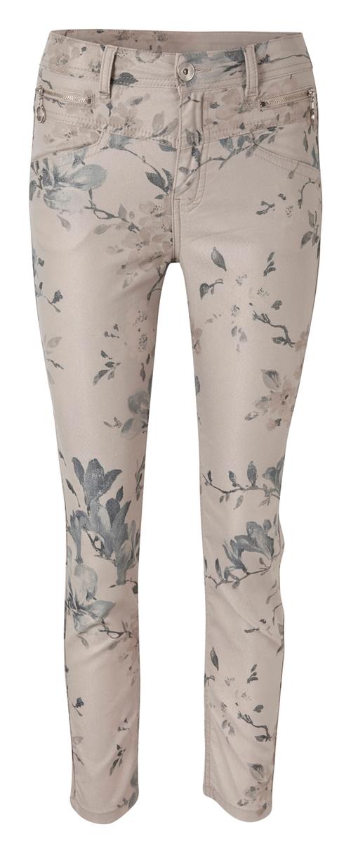 heine Bukser  nude / mørkeblå / pudder