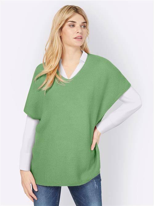 heine Pullover i overstørrelse  æble