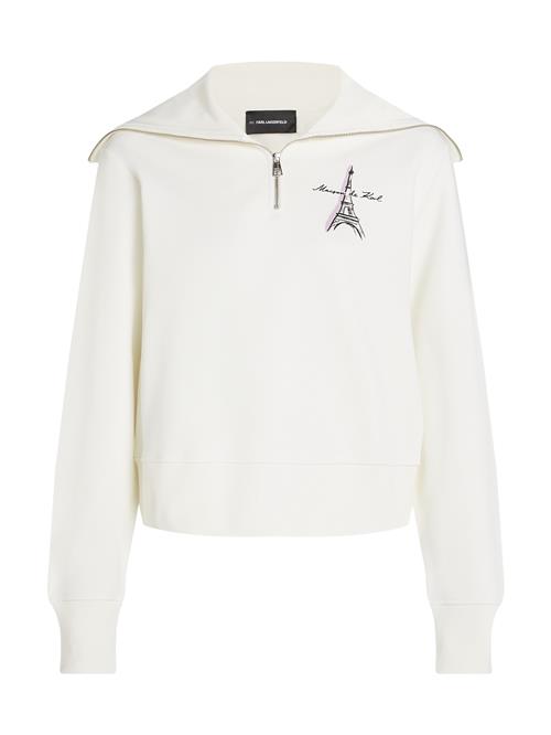 Karl Lagerfeld Sweatshirt  sort / hvid