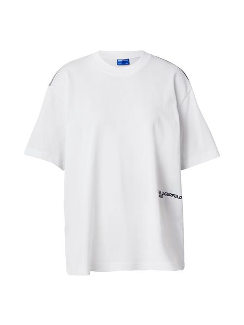 KARL LAGERFELD JEANS Shirts  grå / sort / hvid