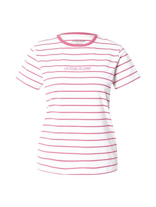 GUESS JEANS Shirts  pink / hvid