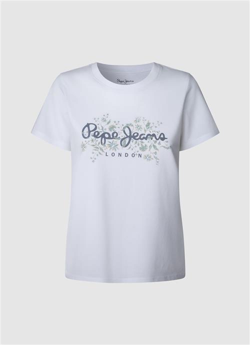 Pepe Jeans Shirts 'Bero'  blå / lysegrøn / hvid