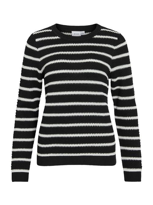 VILA Pullover 'Vidalo'  sort / hvid
