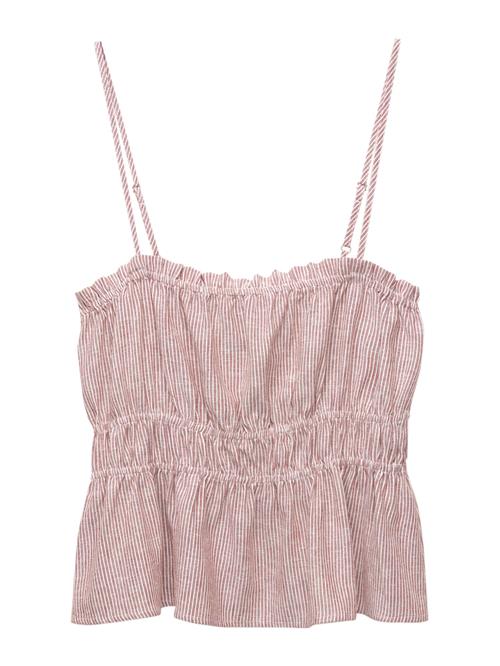 Pull&Bear Overdel  burgunder / hvid