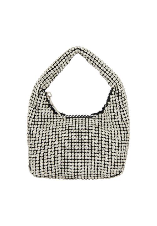 KRZY Håndtaske 'Krzy'  sort / sølv