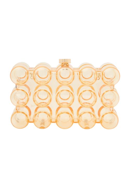 KRZY Clutch 'Krzy'  orange