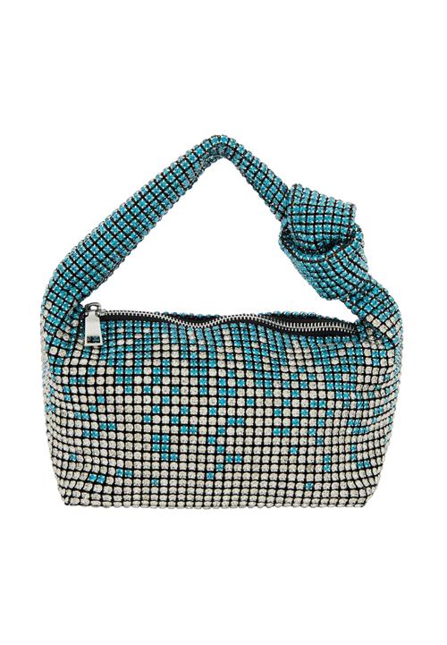 KRZY Håndtaske 'Krzy'  turkis / sølv