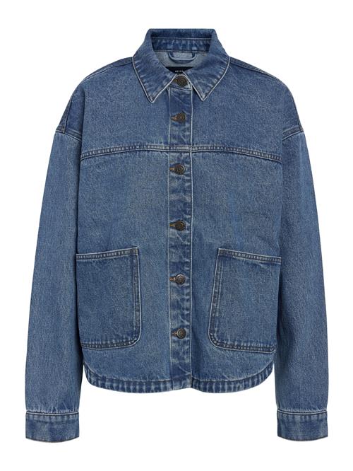 Noisy may Overgangsjakke 'NMKETTIE'  blue denim