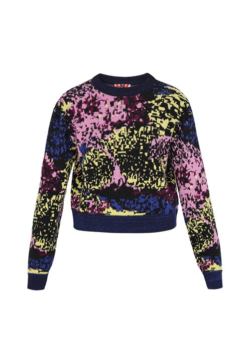 myMo ROCKS Pullover  natblå / grøn / lilla / sort